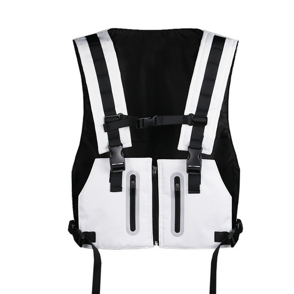 Outdoor Luminous Cycling Sports Vest Bag