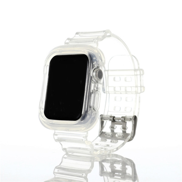 Transparent TPU Integrated Replacement Watch Strap