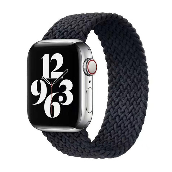 Single-turn Nylon Woven Watchband For Apple Watch Series 6 & SE & 5 & 4 40mm / 3 & 2 & 1 38mm