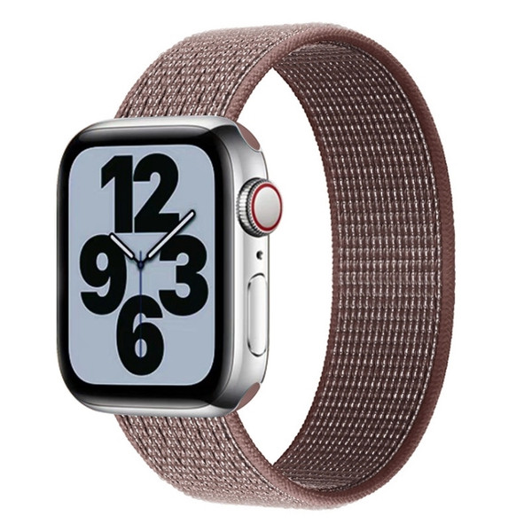 Single Lap Nylon Replacement Watchband, Size: M 155mm For Apple Watch Series 6 & SE & 5 & 4 44mm / 3 & 2 & 1 42mm