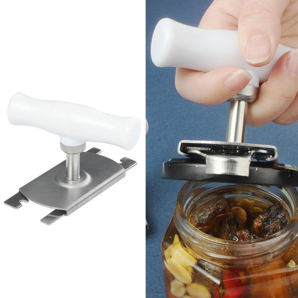 Saving Rotary Open Canister Multi-Purpose Stainless Steel Bottle Opener