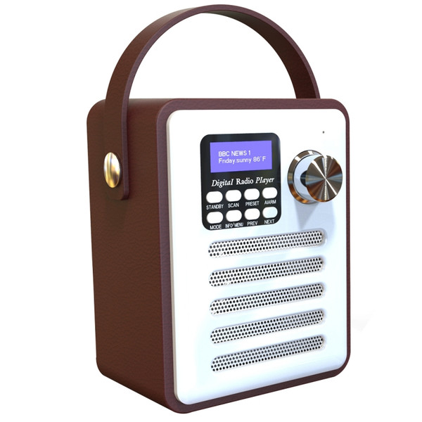 DAB-H6 Portable Multifunctional DAB Digital Radio, Support Bluetooth, TF Card, U Disk, MP3