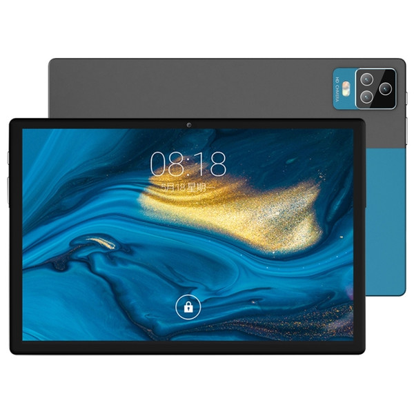BDF P70 4G LTE Tablet PC 10.1 inch, Android 12 MTK6762 Octa Core with Leather Case, Support Dual SIM, EU Plug