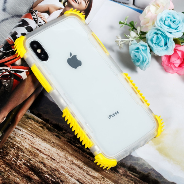 For iPhone XS Max Blade Acrylic + TPU Shockproof Protective Case