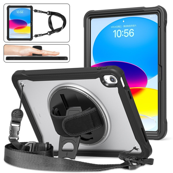 Heavy Duty Hybrid Tablet Case with Hand Grip & Strap