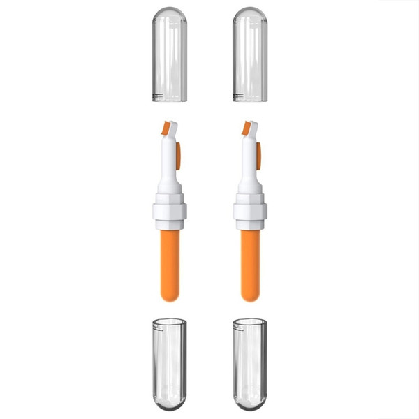 2pcs 3-in-1 Multi-purpose Bluetooth Earphone Cleaning Pen Keyboard Cleaning Brush