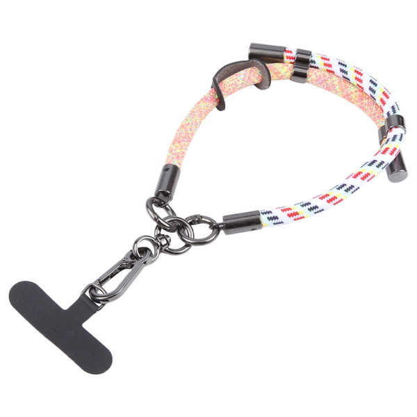 8mm Color Match Adjustable Mobile Phone Anti-lost Short Lanyard