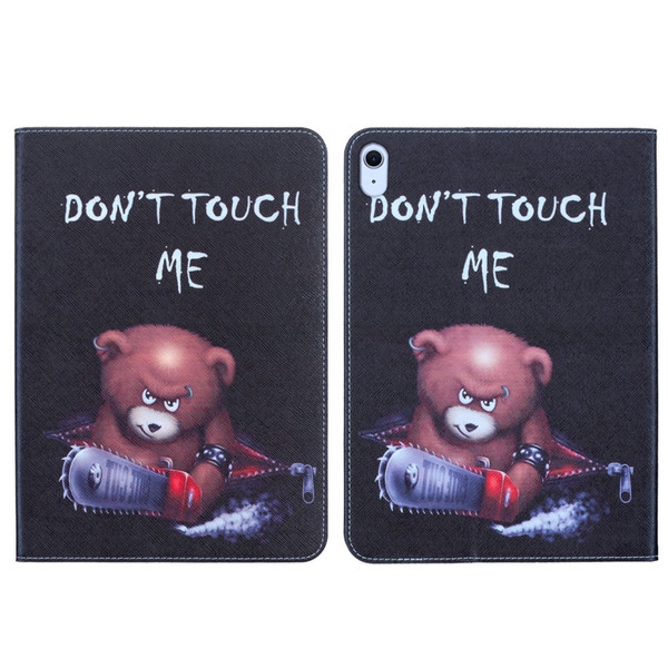 Colored Drawing Leather Tablet Case