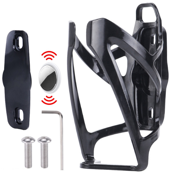 For AirTag Locator Bike Kettle Stand Water Bottle Cage Anti-Lost GPS Location Case