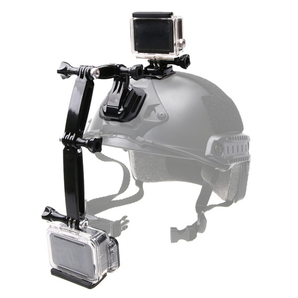 Helmet Front Mount Bundle Set for GoPro, Insta360, DJI and Other Action Cameras