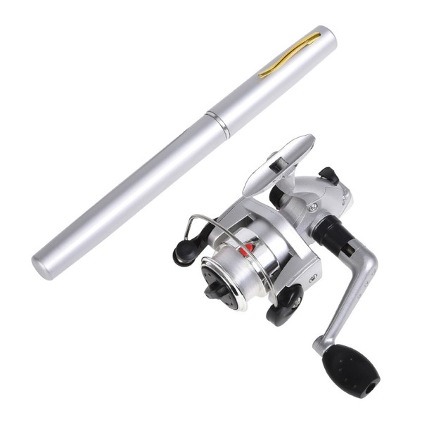 LEO Pen Type Fishing Rod & Spinning Wheel Fishing Reel Portable Pocket Fishing Gear