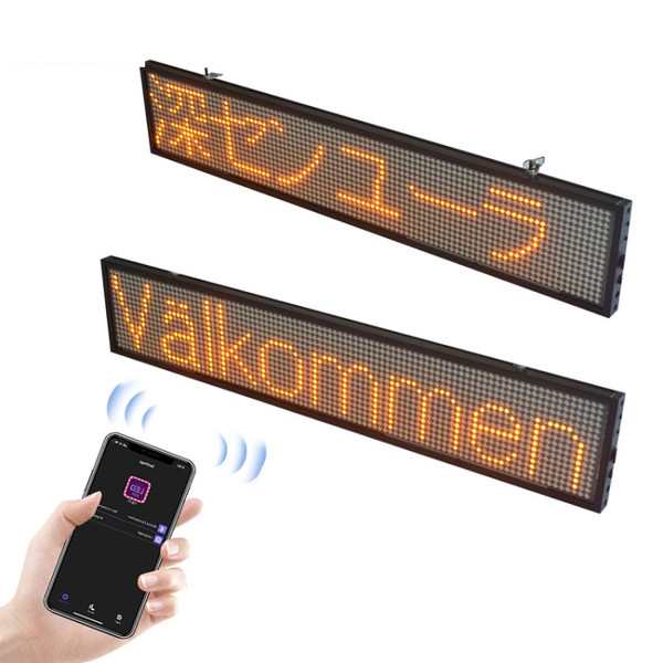 Wifi Scrolling LED Sign Message Board Support Multi-Languauge