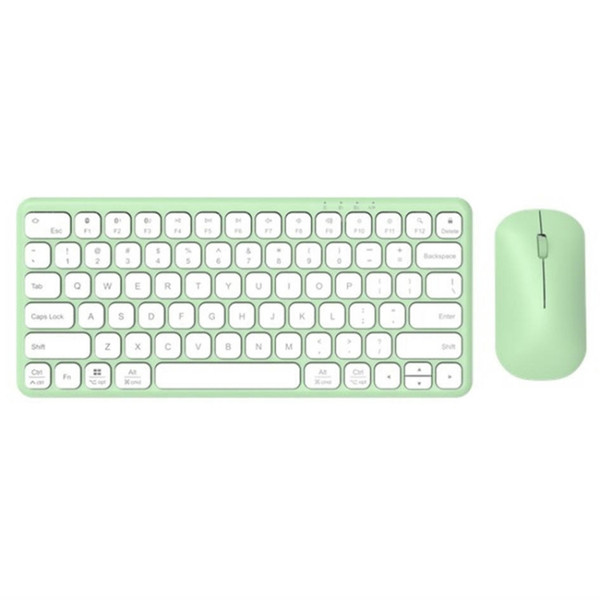 B087 2.4G Portable 78 Keys Dual Mode Wireless Bluetooth Keyboard And Mouse