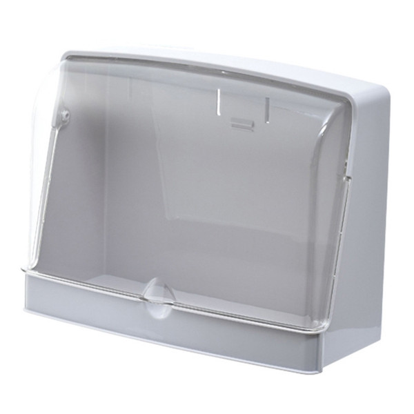 Wall-Mounted Transparent Cosmetic Storage Box Large-Capacity Bathroom And Kitchen Dustproof And Waterproof Flip Rack