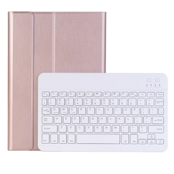 AW11 Detachable Lambskin Texture Ultra-thin TPU Bluetooth Keyboard Leather Tablet Case with Stand For Huawei MatePad 11 2021