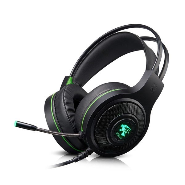 HAMTOD V5000 Dual 3.5mm + USB Interface Wired Gaming Headset, Cable Length: 2.1m