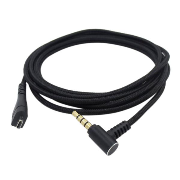 ZS0169 USB Braided Headphone Audio Cable for SteelSeries Arctis 3 / 5 / 7 / Pro