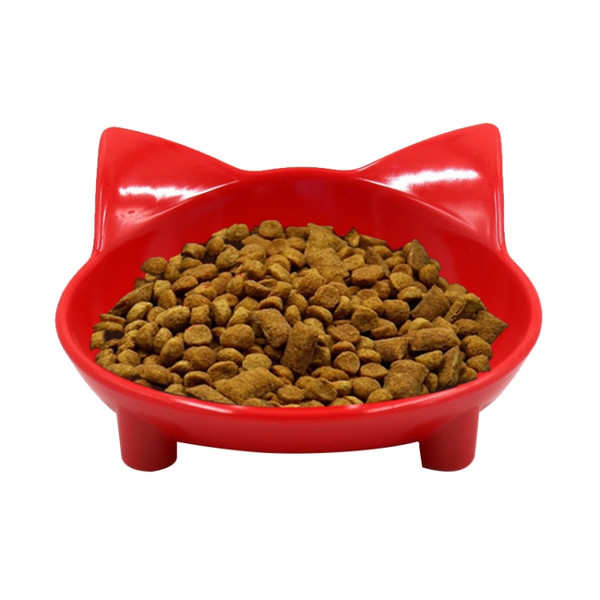 Pet Bowl Non-slip Cute Cat Type Color Cat Bowl Pet Supplies