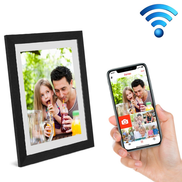 G100 10.1 inch LCD Screen WIFI Cloud Album Digital Photo Frame Electronic Photo Album with Touch Rotating Screen & Video Push