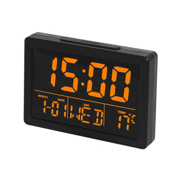 Large Screen LED Clock Bedside Multifunctional Electronic Alarm Clock