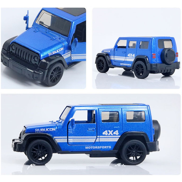 1:43 Alloy Car Model Off-road Car Two-door Pull-back Boy Car Toy