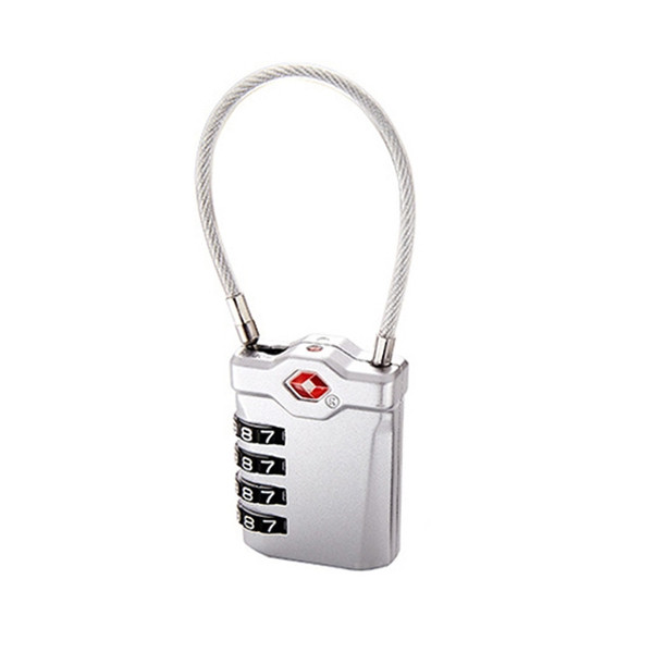 Zinc Alloy Red Dot Luggage Small Padlock Small Mini Code Lock