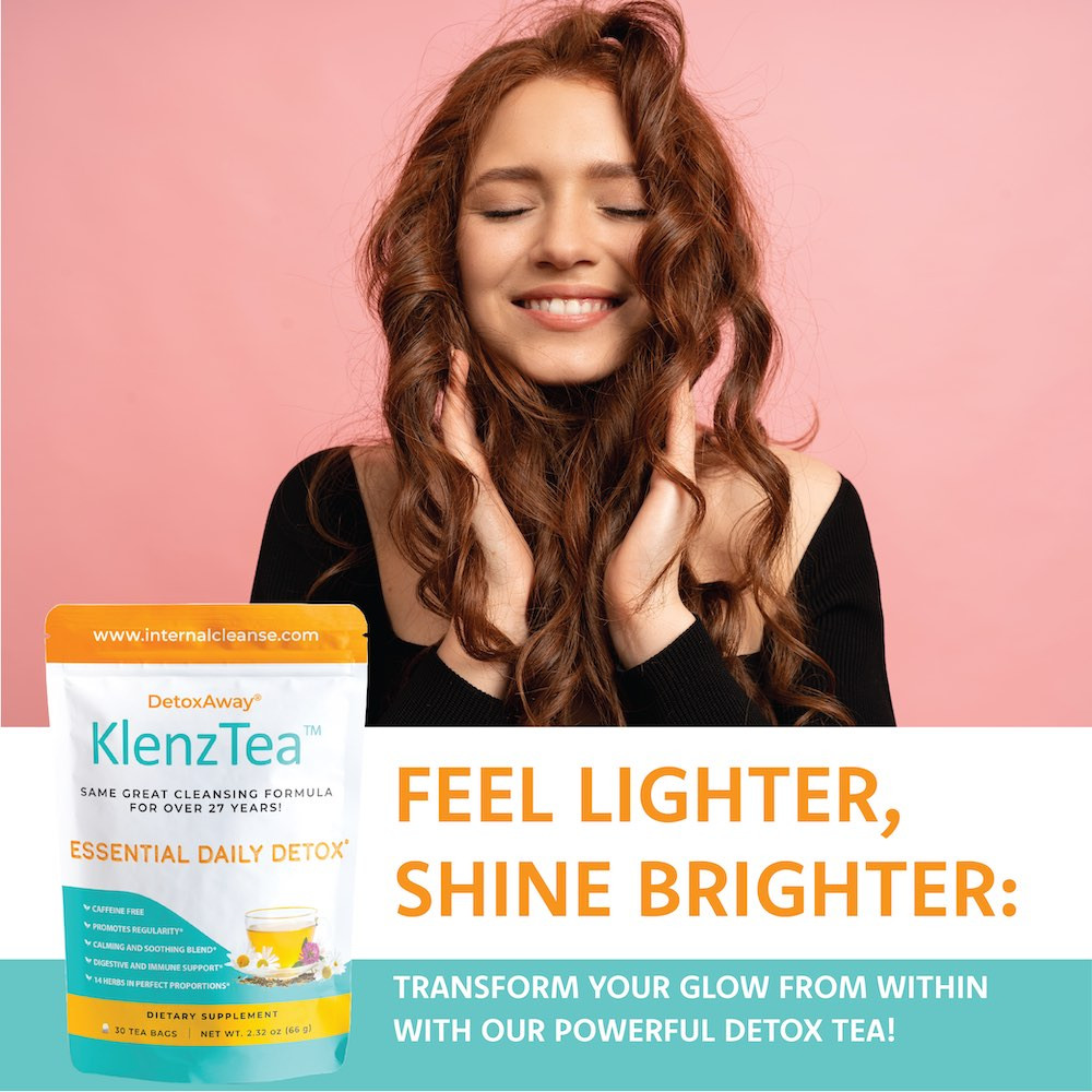 Glenz Tea KlenzTea™ - DetoxAway® your Liver, Lymph, Colon & kidney with 14 ...