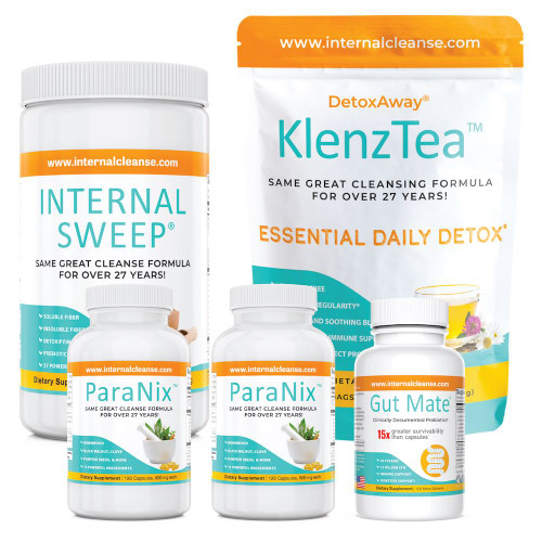 CELLDIA Body Cleansing System アップル Internal Klenz Kit - Ultimate 60-Day Full Body Detox & Cleanse