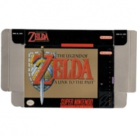 SNES Empty Game Boxes
