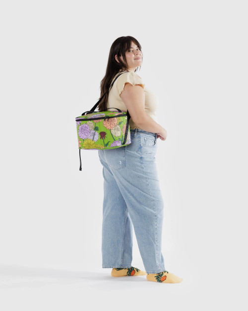 Puffy Cooler Bag_ Dahlia