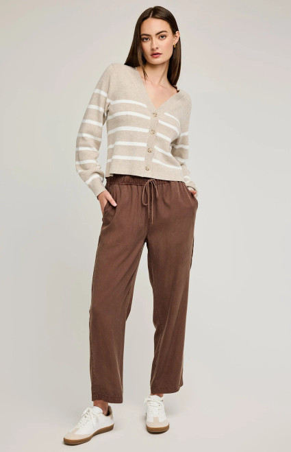 Eden Pullover_ Heather Oat Stripe