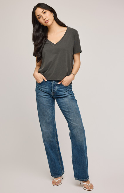 Lucy Tee_ Washed Black