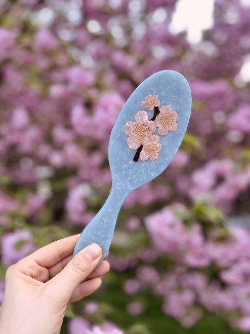 Cherry Blossom Hair Brush