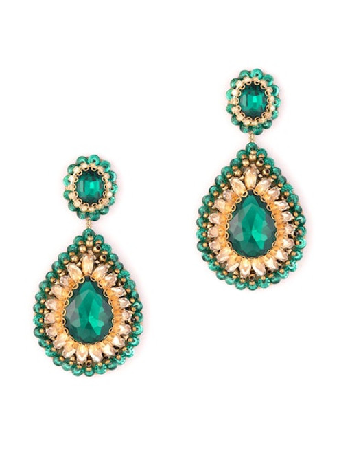 Sisina Earrings_ Emerald
