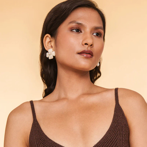 Liora Earrings_ Ivory