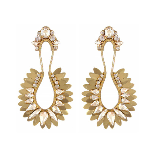 Nior Earrings_ Gold