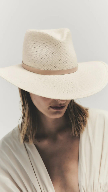 Sherman Packable Straw Hat_ Natural