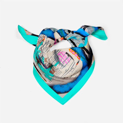 Gougenheim Silk Bandana_ Echo 