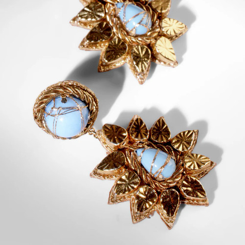 Ade Earrings_ Blue