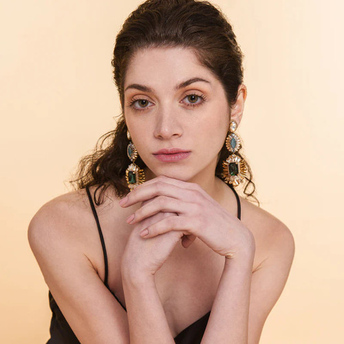 Klara Earrings_ Yellow