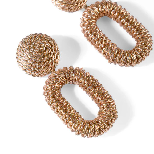 Roula Earrings_ Copper