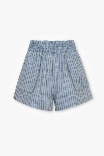 Mira Short_ Navy Stripe