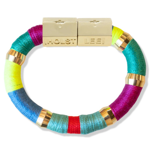 Warm Weather Colorblock Bracelet _ Palm Beach