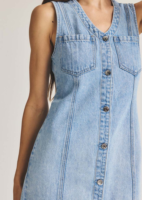 Carmel Denim Dress_ Serendipty