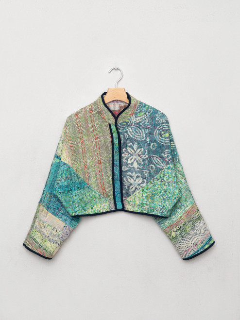 The Kaira Quilted Mix Match Jacket1