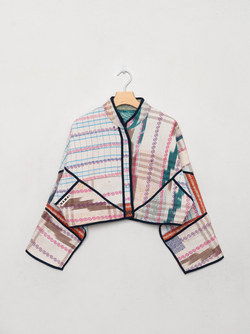 The Kaira Quilted Mix Match Jacket1