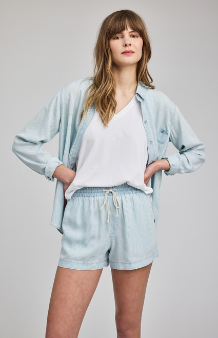 Tessa Short_ Blue Stripe