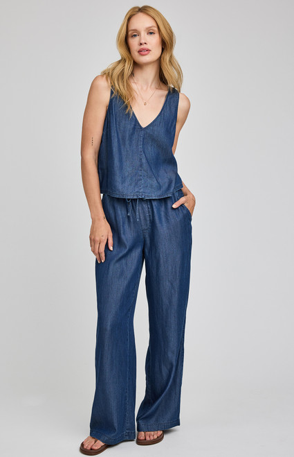 Camille Pant_ Dark Blue
