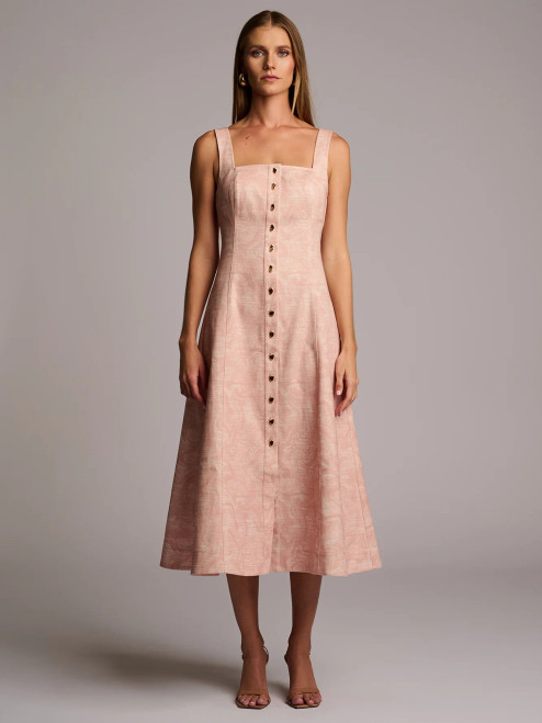 Kya Dress_ ink Camo Print