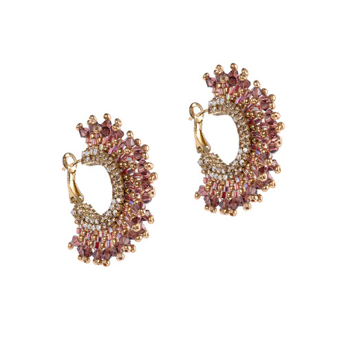 Sierra Earrings_ Amethyst